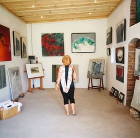 Kunstscheune im Müllerhausgarten