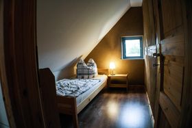 Das gemütliche Einzelzimmer der Wohnung „Ueckermünde“.